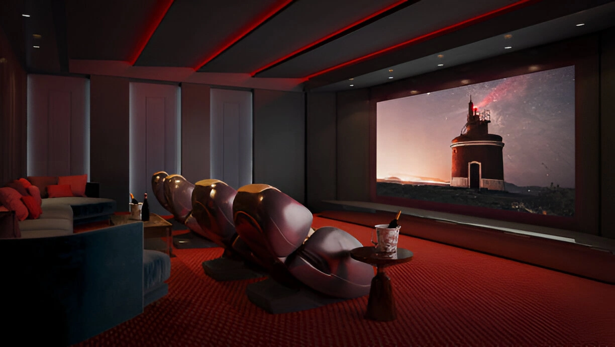 cinema mode smart home automation