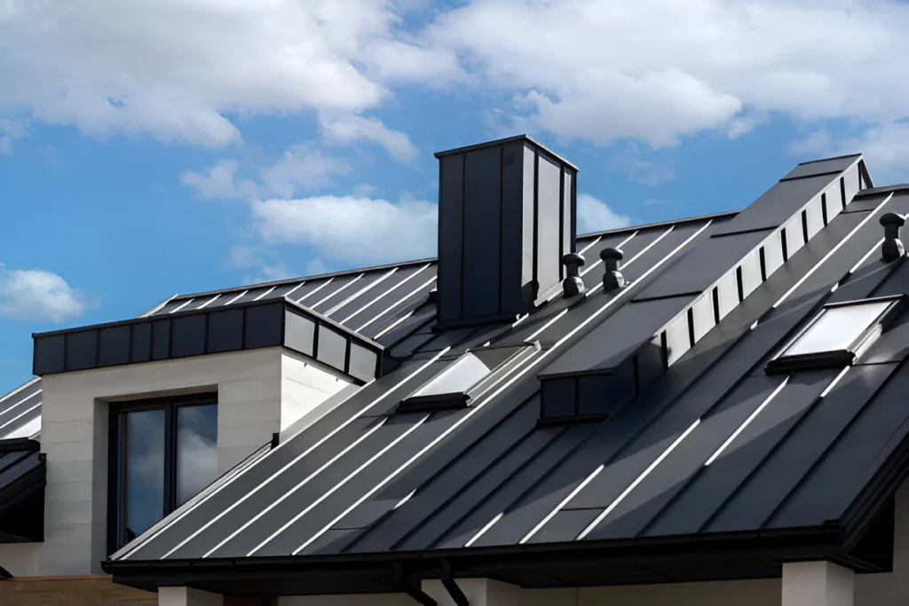 standing seam metal roofing