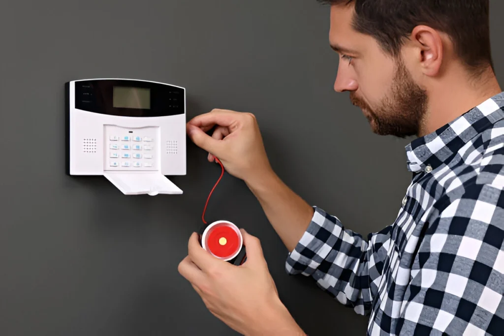 wired burglar alarm system