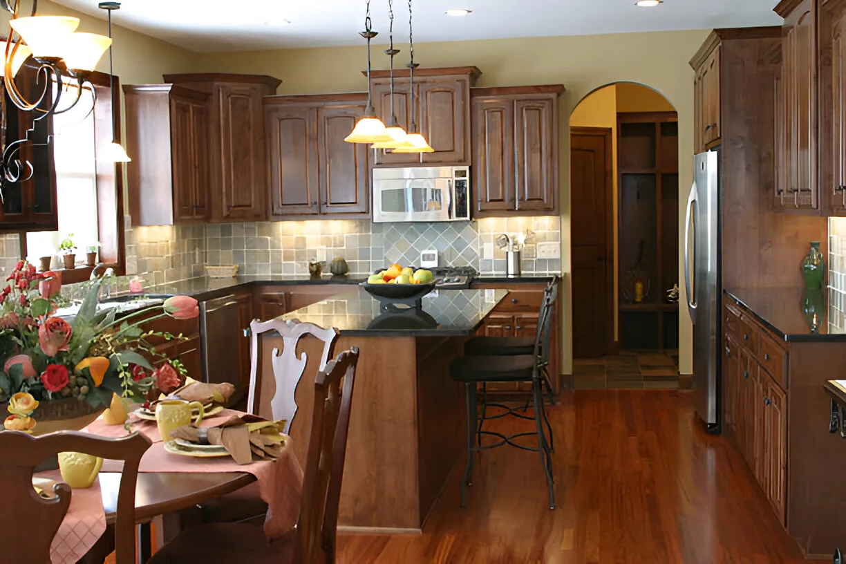 1980s kitchen remodel before and after