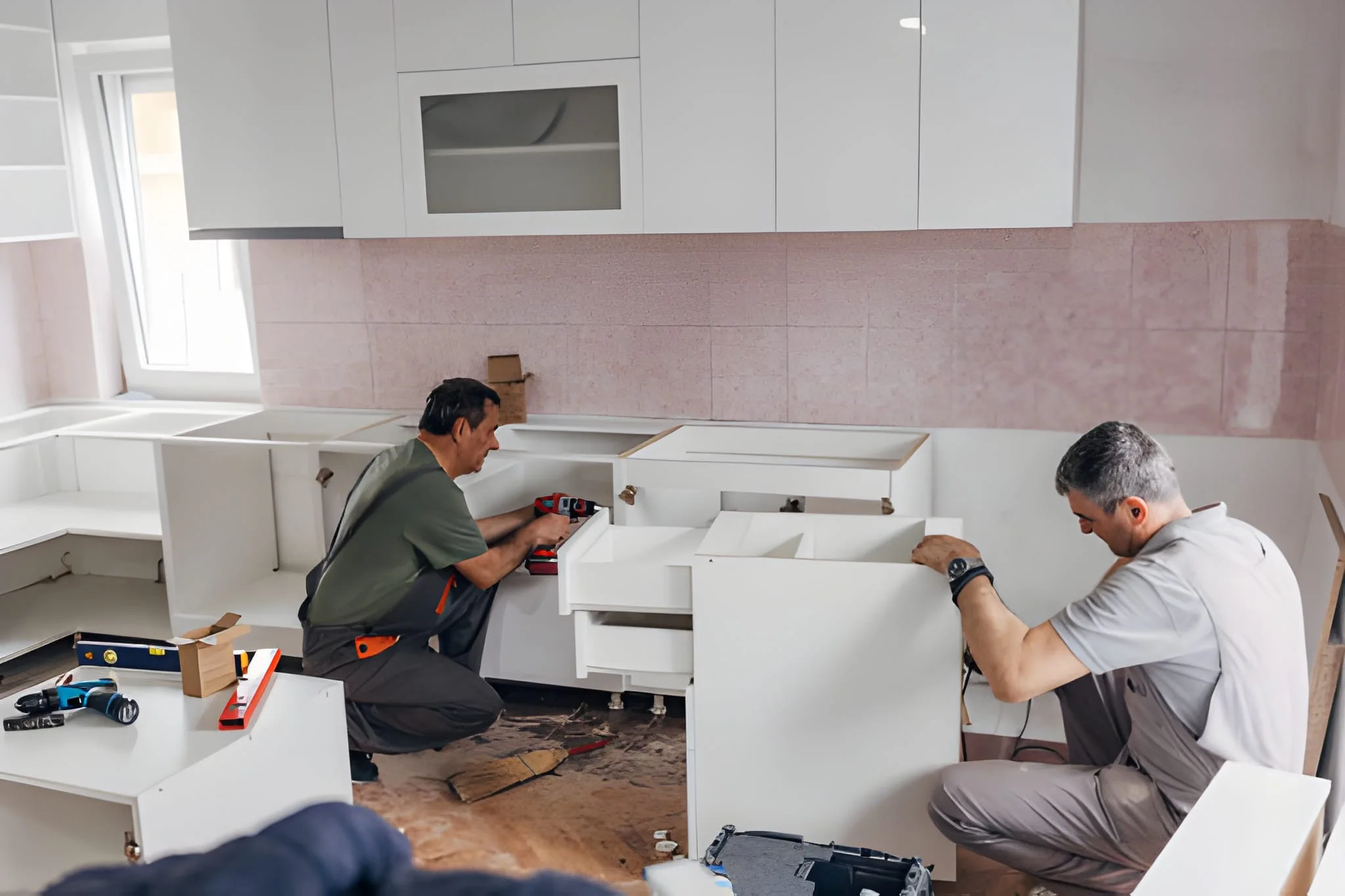 when remodeling a kitchen what comes first