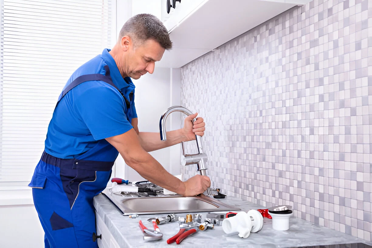 kitchen plumbing remodel