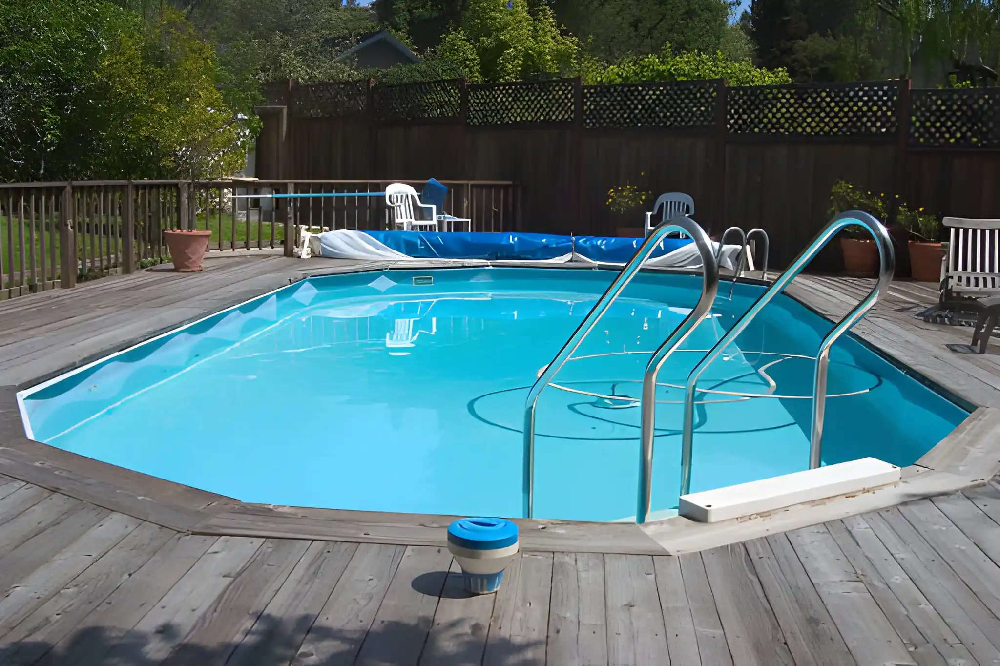 biggest above ground pool