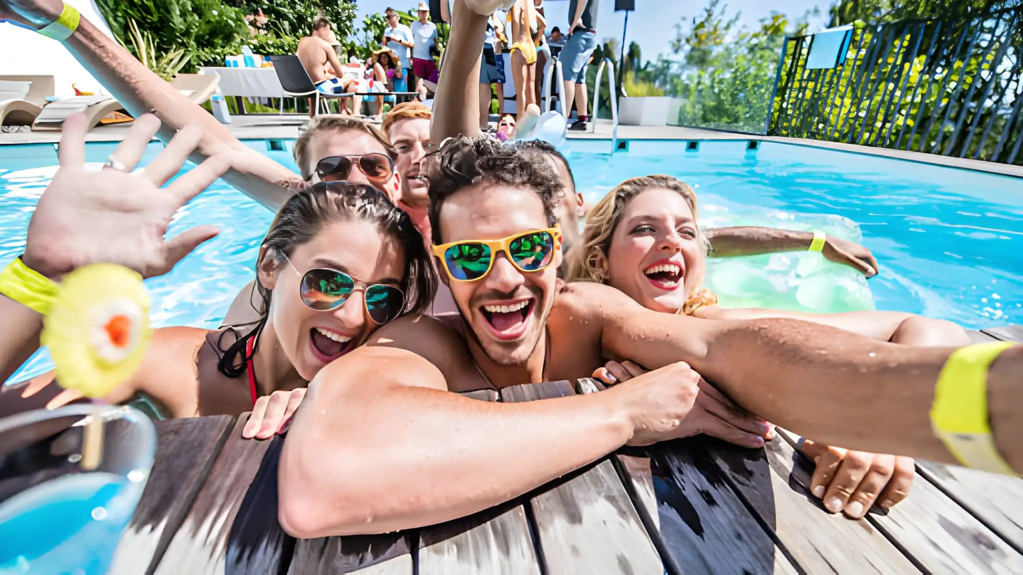 swimming pool colour trends