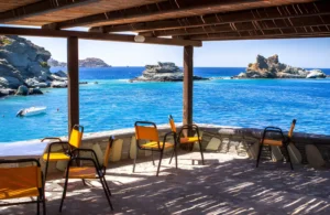 modern beach entry pool