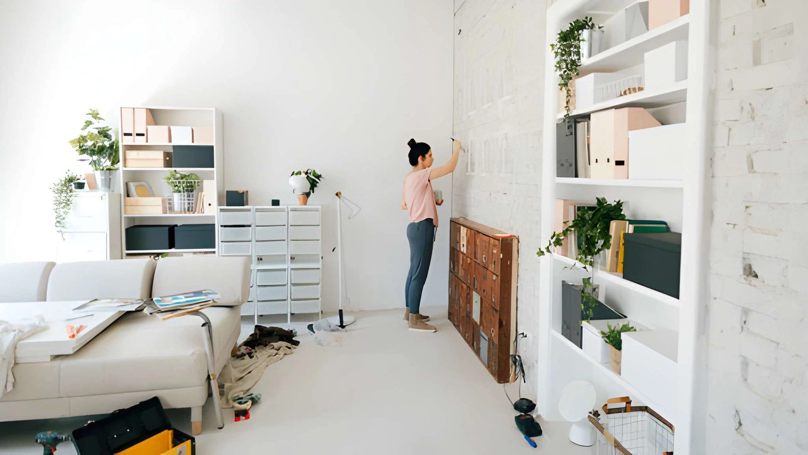 how to decorate a small room without clutter